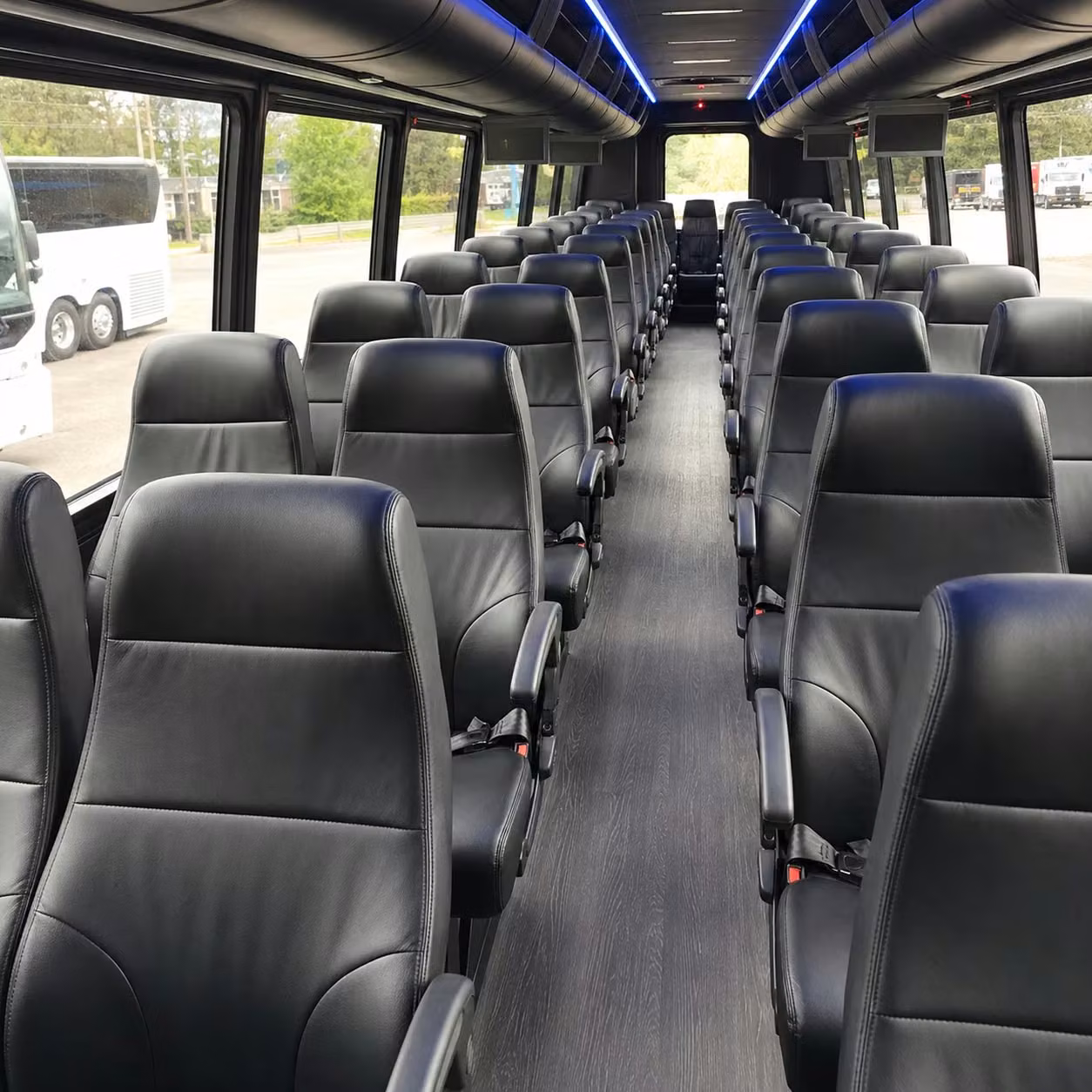 30 passenger minibus interior
