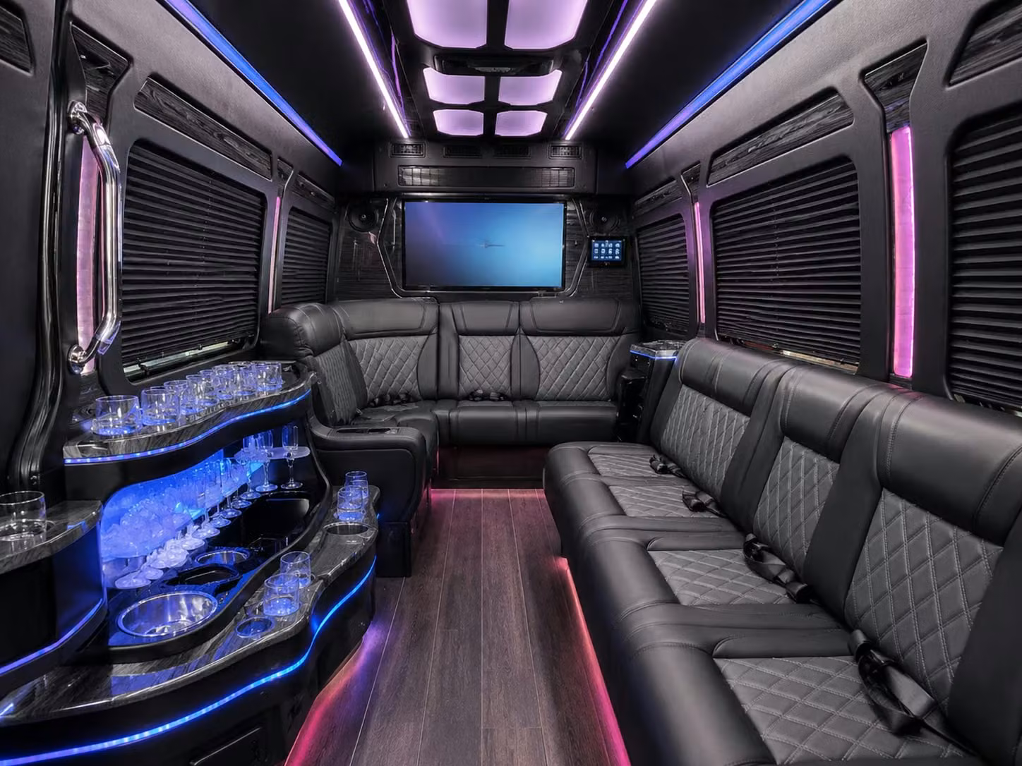 bus rental options for concord trips