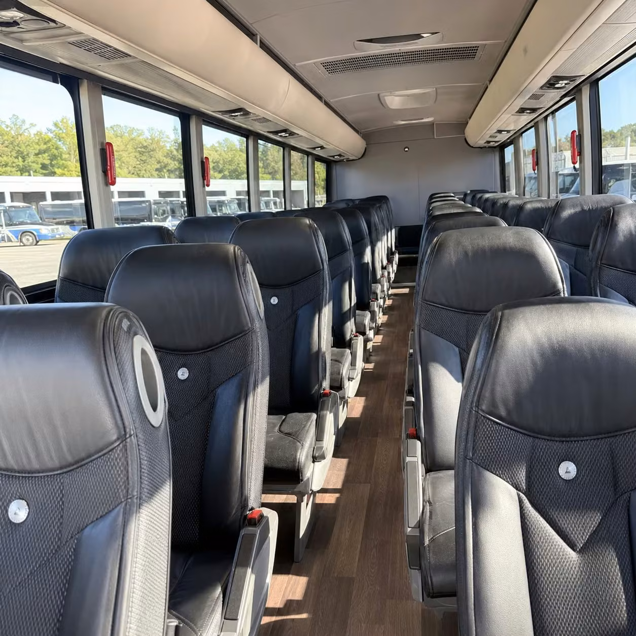 concord charter bus interior gallery