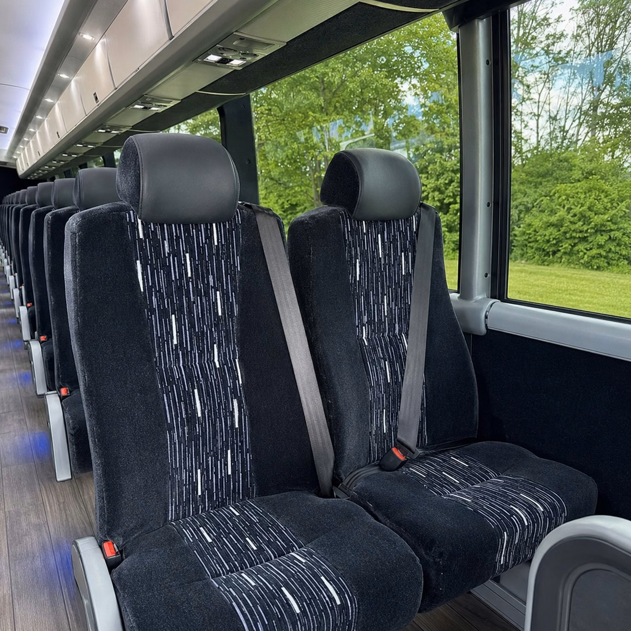 how the time of year and peak season affect charter bus prices in concord