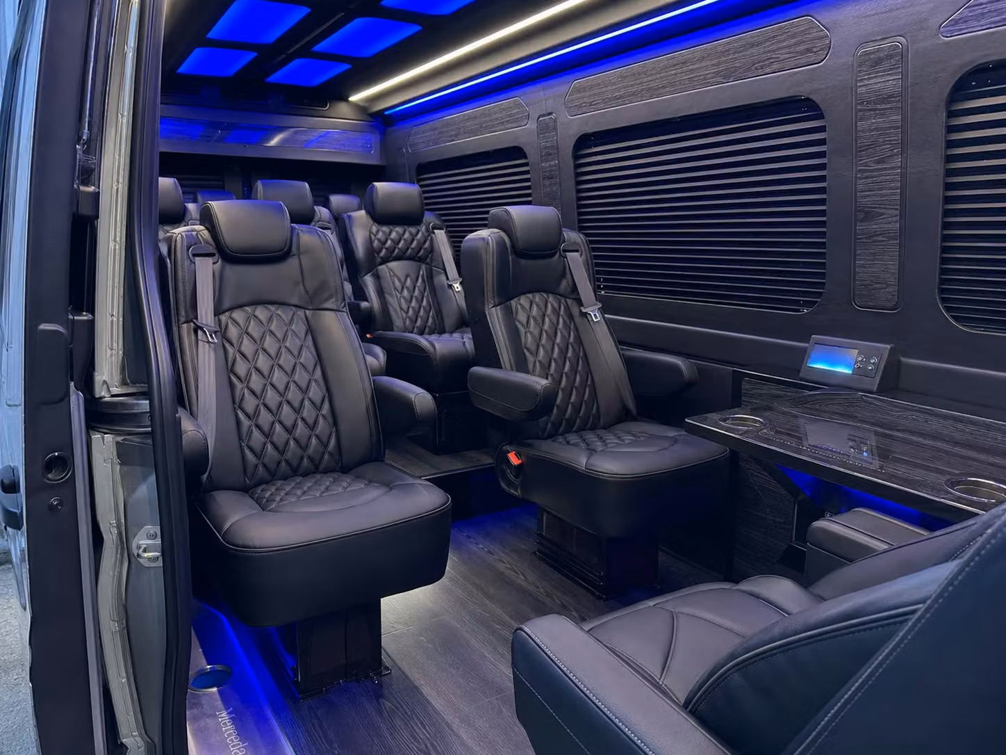 sprinter van transportation for groups and events across concord