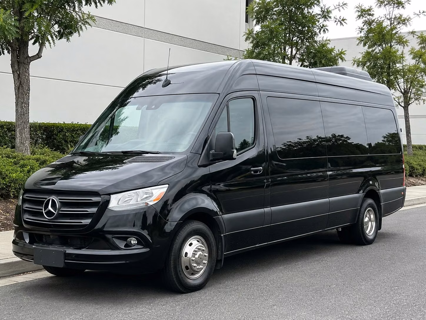 sprinter vans and minibuses for concord bridal party transportation